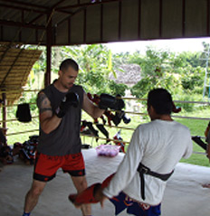Muay Thai Training in True Bee Bym - Thailand